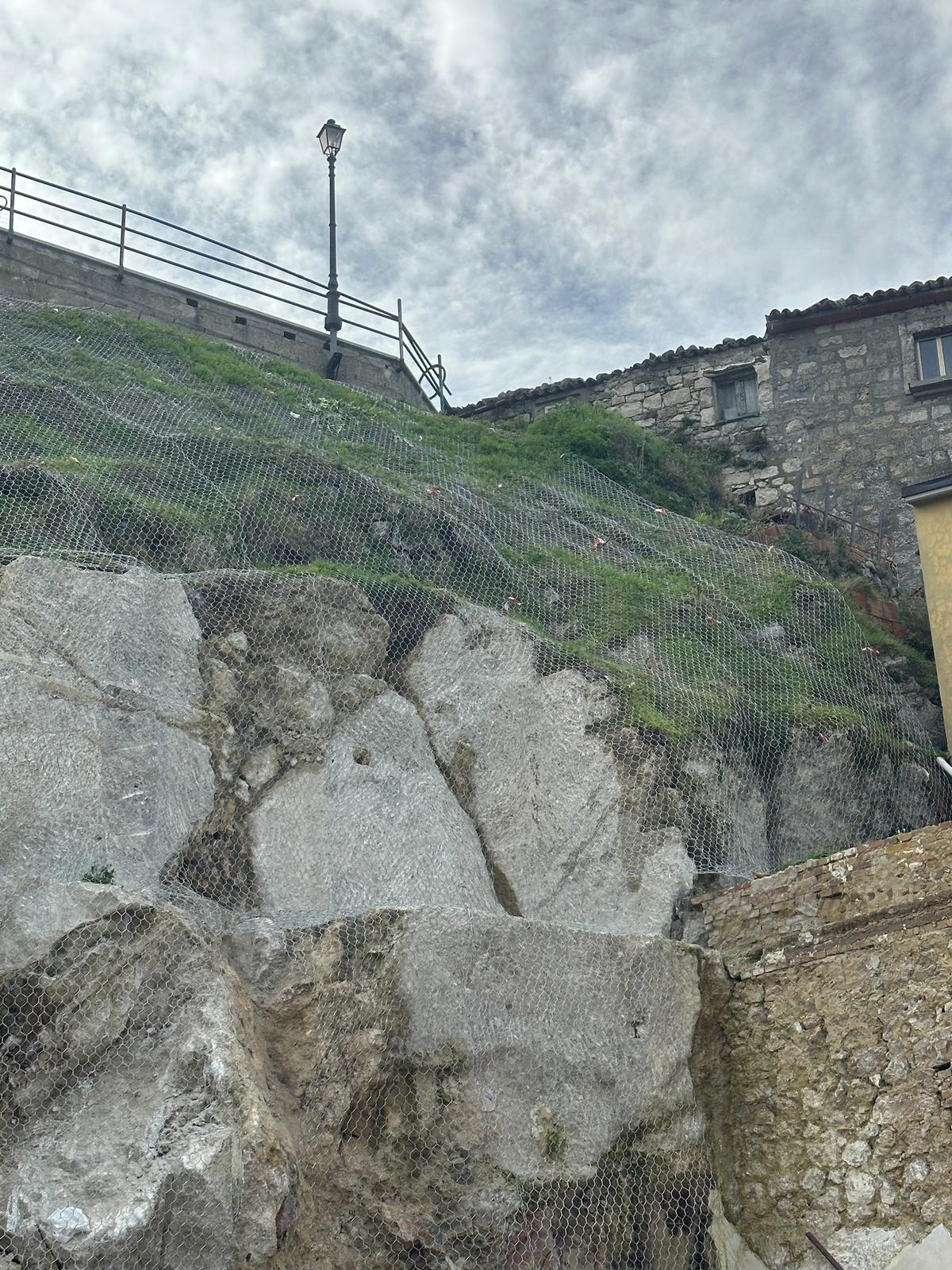 Museo - Consolidamento scarpata